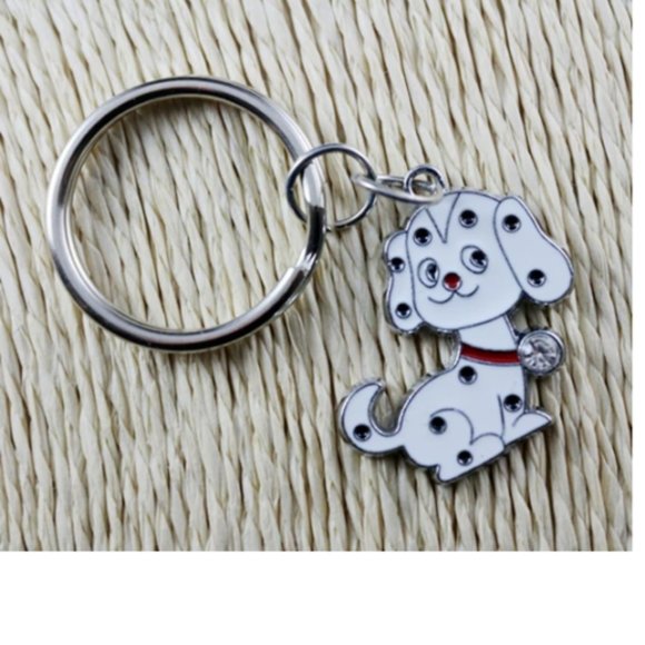 Disney & Loungefly 101 Dalmatians Striped Mini Backpack & Keychain SEALED main image 4
